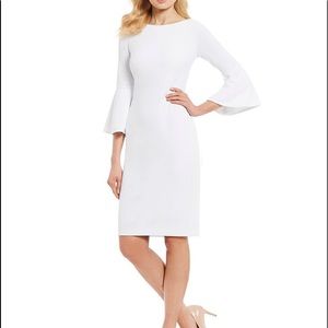 Calvin Klein bell sleeve dress